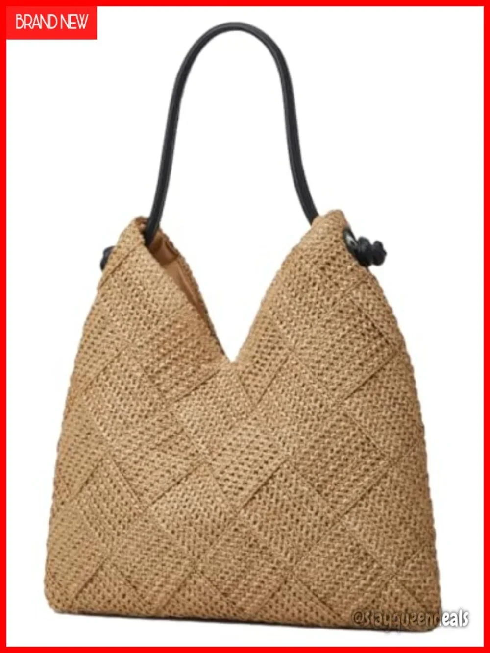 Straw Woven Hobo Bag for Women Beach Tote Handbag